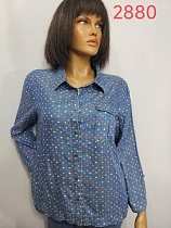 Рубашка Lida 2880 blue - делук