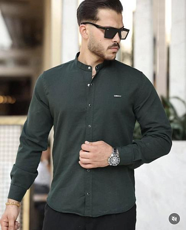 Рубашка Mary Poppins 6890 green - делук