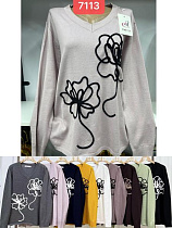 Свитер Yaoli 7113 mix - делук