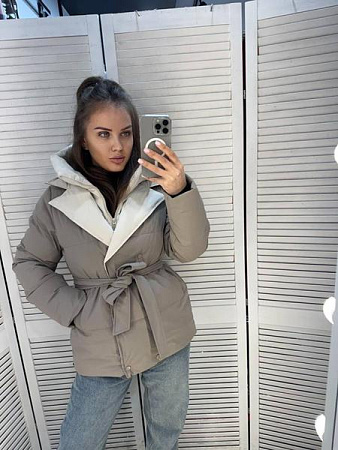 Куртка Dgmd 0824-1 grey - делук