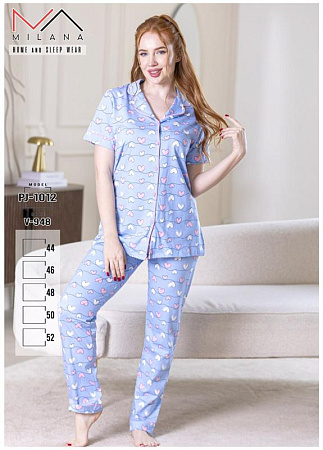 Пижама Imlion PJ1012 l.blue - делук