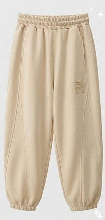 Штаны Спорт Limerense DD168 beige - делук