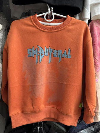 Свитер Delfinka 25322 orange - делук