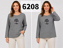Свитер Gertie 6208 grey - делук