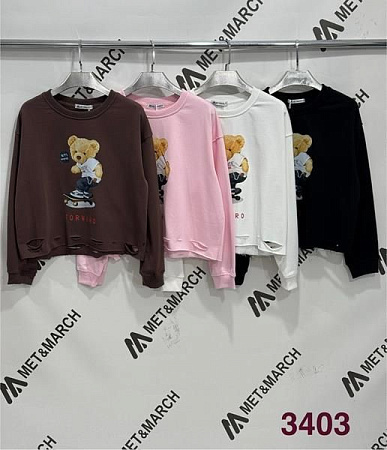 Свитер Met&March 3403 brown - делук