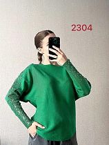 Свитер Fsn 2304 green - делук