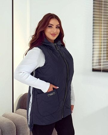 Жилетка Dgmd 5005 navy - делук