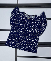 Блузка Kosmy KS60 navy - делук