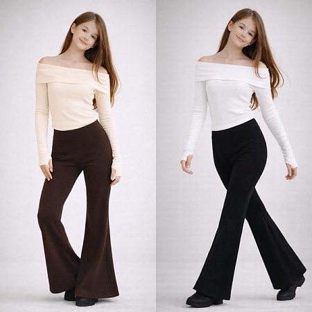 Лосины Karolina KR486 brown - делук