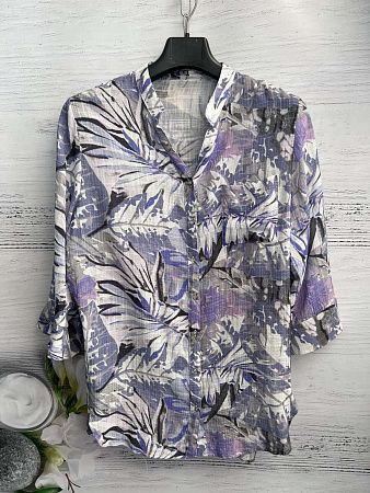 Рубашка New Season 8305 lilac - делук