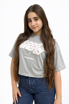 Топ Moda School M551 l.grey - делук