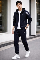 Костюм Спорт Tran TR1007 black - делук