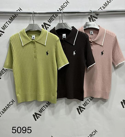 Футболка Met&March 5095 beige - делук