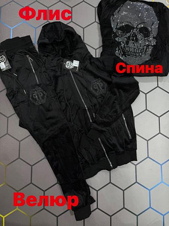 Костюм Спорт Alex Clothes 5037 black - делук