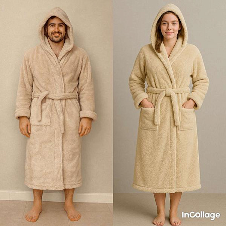 Халат Fili Wear FW1578 beige - делук