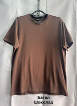 Футболка Minh MH934 brown - делук