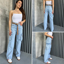 Джинсы I8Denim Women TB135 l.blue - делук