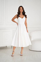 Платье Alisa Brand 7511 white - делук