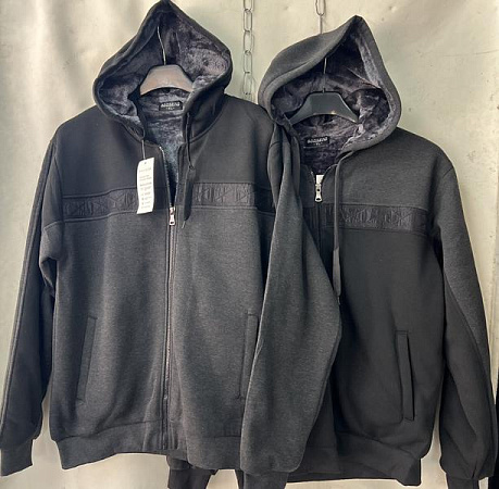 Кофта Спорт Tran K2302 black - делук