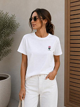 Футболка New Season F023 white - делук