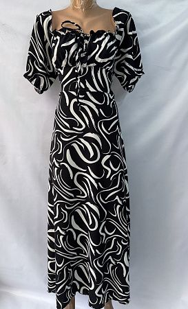 Платье Namik NM107 black - делук