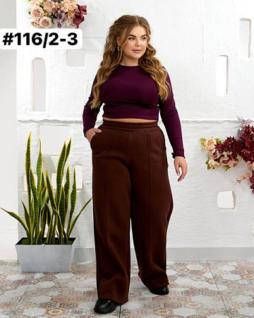 Штаны Спорт Global 116-2 brown - делук