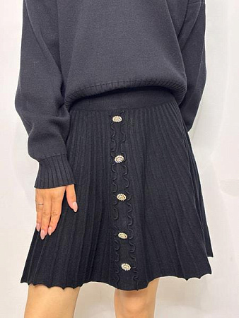 Юбка Kosta 1022 black - делук