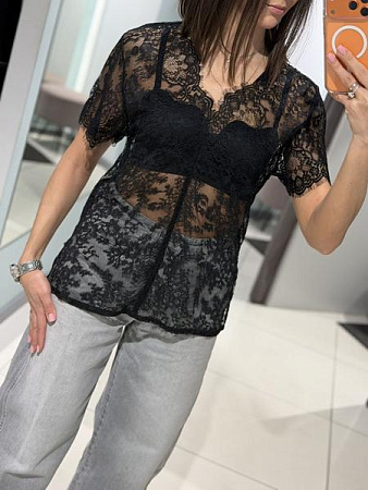 Футболка Comod 26022 black - делук