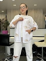 Рубашка Jjf 2295 white - делук