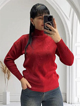 Свитер Levisha 24040 red - делук