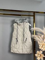 Жилетка Delfinka L43 beige - делук