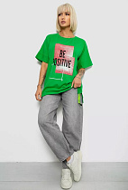 Футболка Seven Group 4011 green - делук