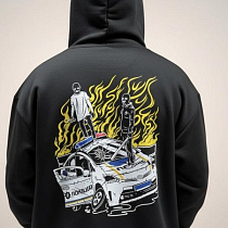 Худи Madoka 1342 black - делук