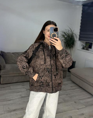 Кофта Спорт S.Style 621 brown - делук