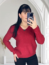 Свитер Levisha 25416 wine - делук