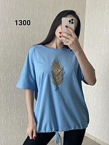Футболка Fsn 1300 l.blue - делук