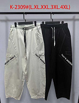 Штаны Спорт Immei K2309 white - делук