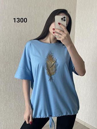 Футболка Fsn 1300 l.blue - делук
