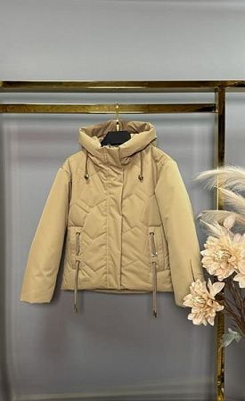 Куртка Delfinka M872 beige - делук