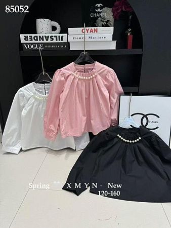 Рубашка Delfinka 85052 black - делук