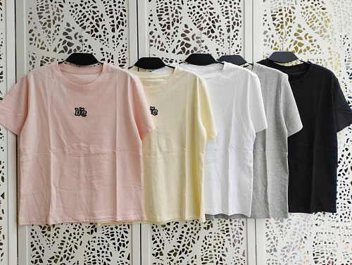 Футболка Lora LR1295 grey - делук