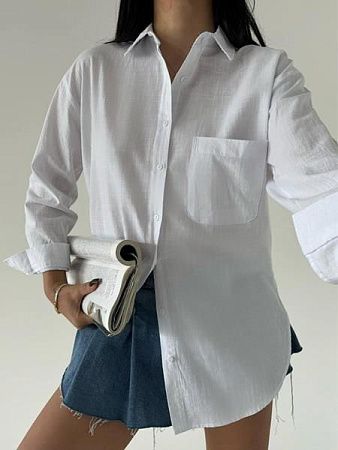 Рубашка New Season 8585 white - делук