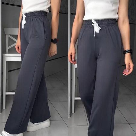 Штаны Спорт Sport Style 10481 d.grey - делук