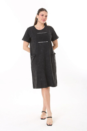 Платье Alberk 4083 black - делук