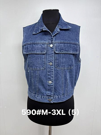 Жилетка Jacket 590 blue - делук
