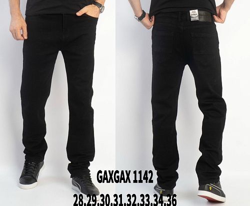Джинсы God Baron GAXGAX1142 black - делук