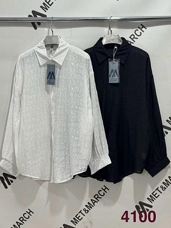 Рубашка Met&March 4100 white - делук
