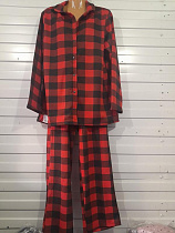 Пижама Akvarel A151 red - делук