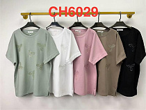 Футболка Saint Wish CH6029 mix - делук