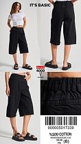 Бриджи Jeans Style 4009-1 black - делук